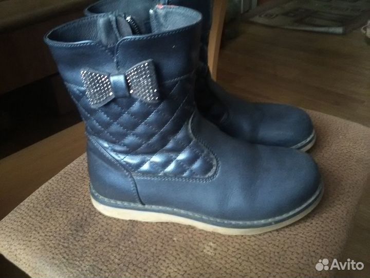 Сапожки для девочки р-р30