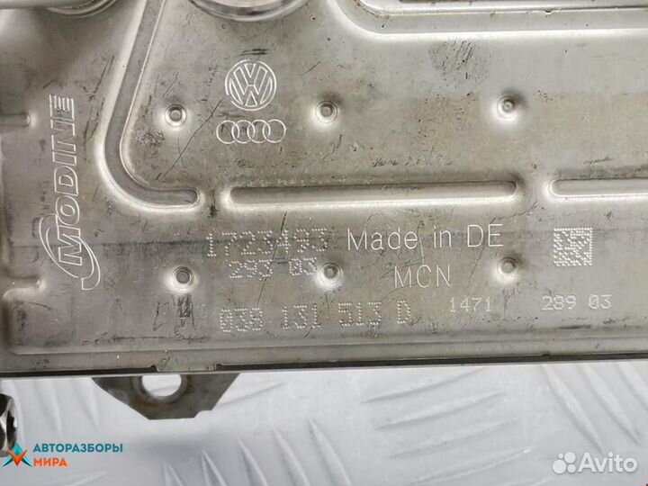 Охладитель EGR / Радиатор EGR Volkswagen Touran