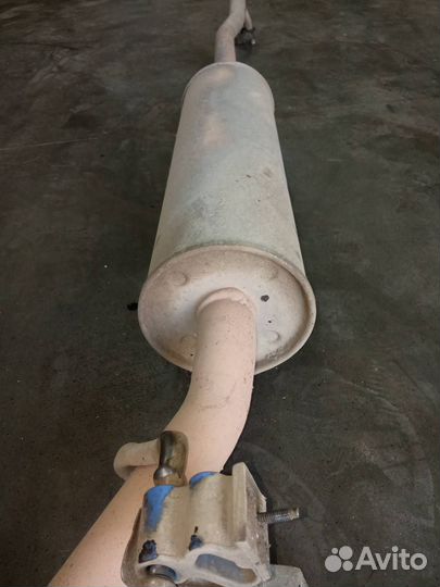 Банка глушителя средняя Peugeot 308 T7 4A