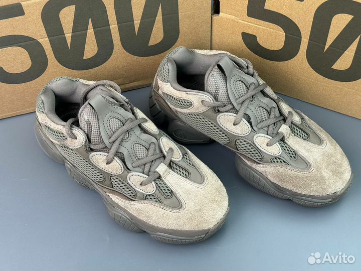 Кроссовки Adidas Yeezy 500 Clay Brown