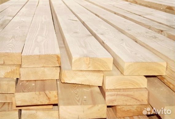 Доска обрезная дюймовка 50х100