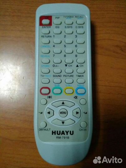 Пульт Hitachi RM-791B универсальный для телевизора