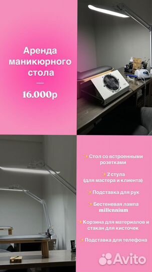 Аренда маникюрного кабинета москва