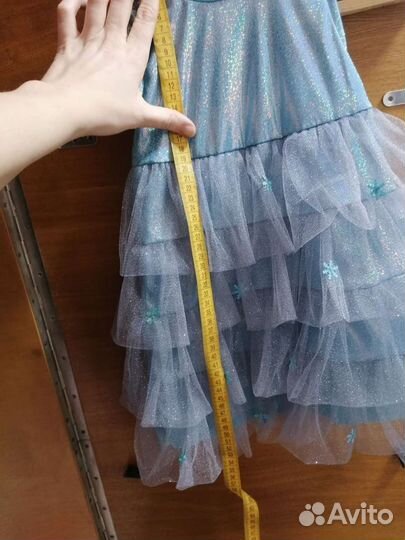 Платье снежинки