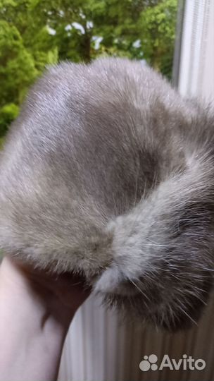 Шляпа шапка норковая зимняя