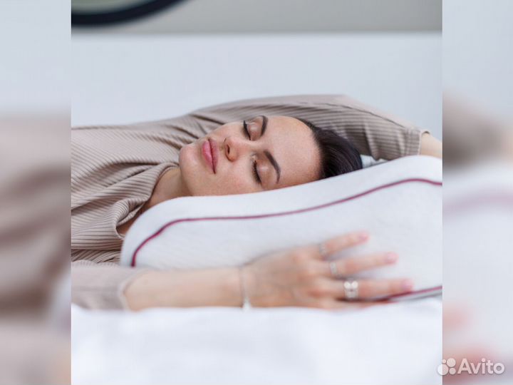 Ортопедическая подушка для сна 60х40х13 см