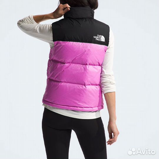 THE north face Nuptse Vest Women's Violet (XL)(41)