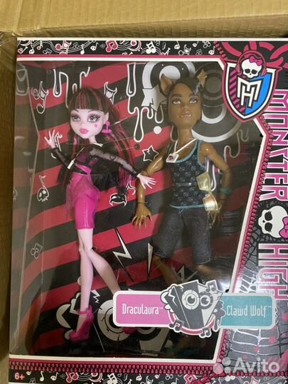 Клод Вульф Дракулаура набор Draculaura Clawd Wolf