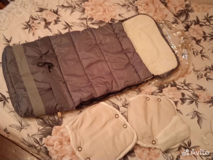 Зимний конверт в коляску