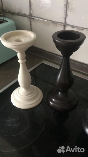 Подсвечник деревянный