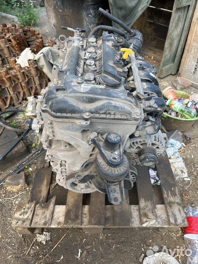 Двигатель на hyundai 40