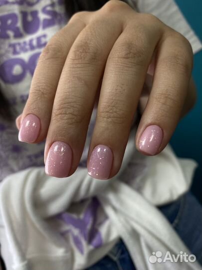 Маникюр гель лак