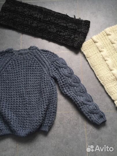 Шапка, снуд, кофта- набор для рукоделия