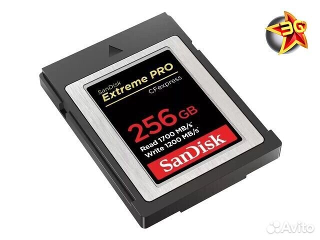 Карта памяти SanDisk Extreme Pro CFexpress Type B Новый