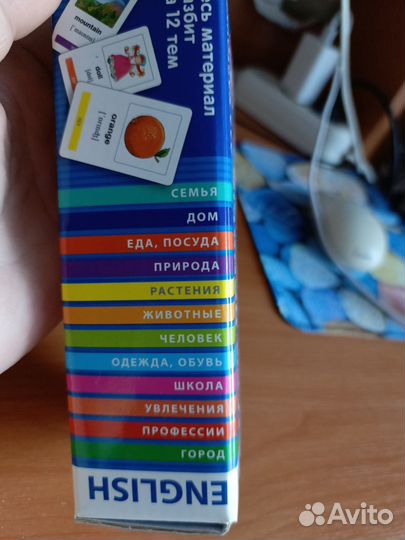 Карточки для изучения английского языка