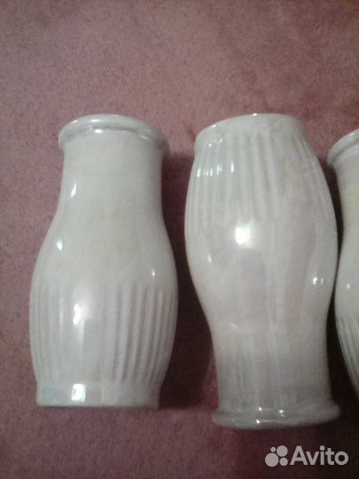 Стаканчики перламутровые для люстры 4 шт