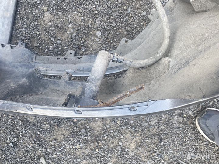 Бампер передний на opel astra h