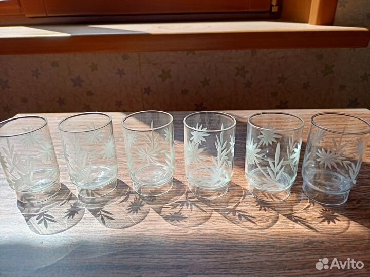 Бокалы, рюмки, стаканы, фужеры