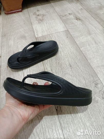 Crocs сланцы/шлёпки w8 /38р.оригинал