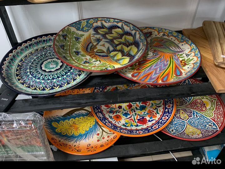 Узбекская посуда, ляган, пиала