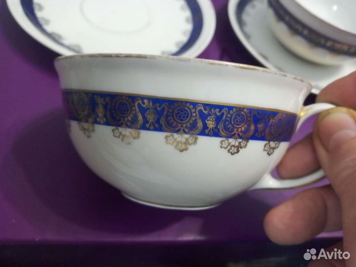 Чайная пара фарфор Польша
