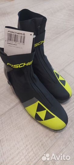 Лыжные ботинки коньковые fisher