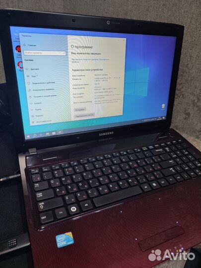 Ноутбук Samsung R580 4 ядра Core i3/Amd HD5470