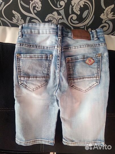 Джинсовка и джинсовые бриджи