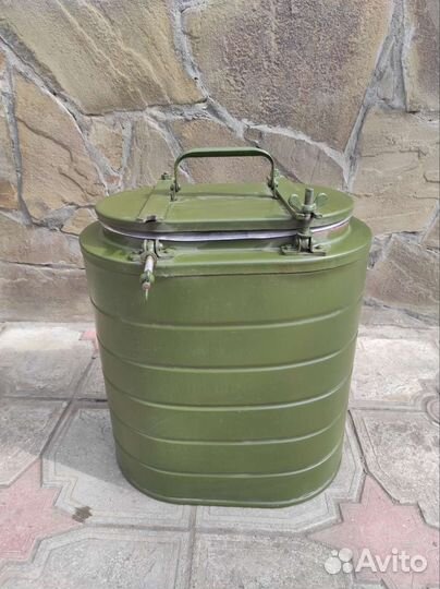 Термос т-12 армейский 12л с ремнями