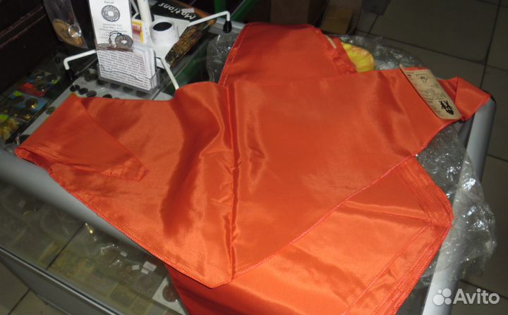 Галстук пионерский из СССР новый с этикеткой