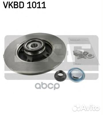 Тормозной диск vkbd1011 Skf