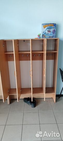 Шкафчики для раздевалки детские