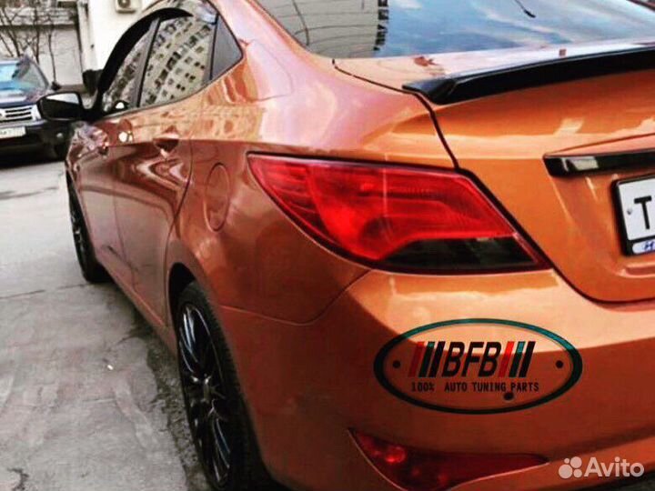 Спойлер для Hyundai Solaris 2011-2017