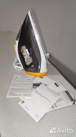 Утюг Philips GC4563/30 Azur, желтый/черный/белый