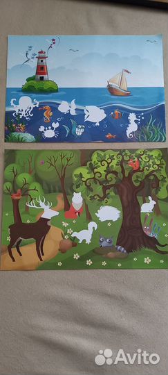 Мозаика Магнитная игра Кольцеброс конструктор