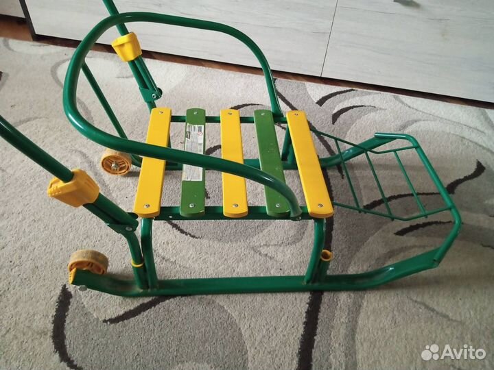 Детские зимние санки