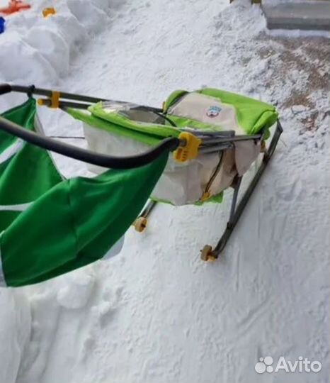 Детские санки коляска