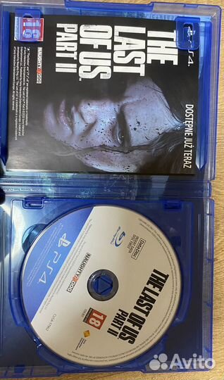 The last of us 2 ps4 диск