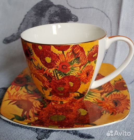 Чашка с блюдцем германия