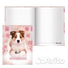 Блокнот клетка 80 л формат А6-обложка тв. лак