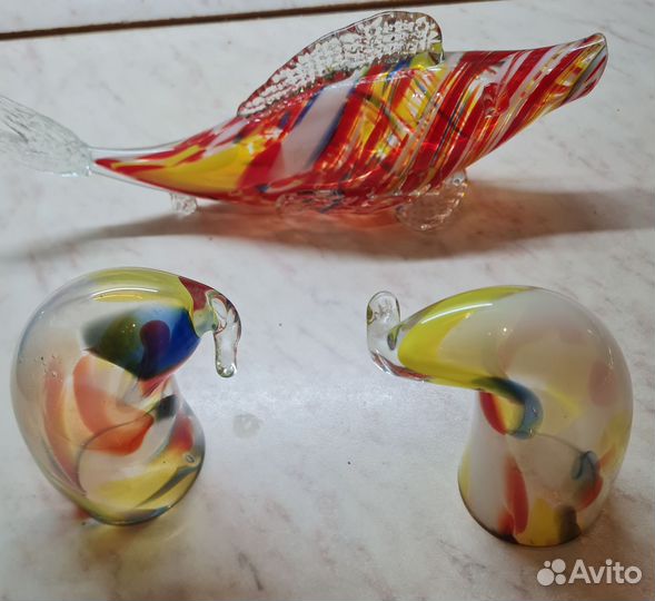 Цветное стекло СССР