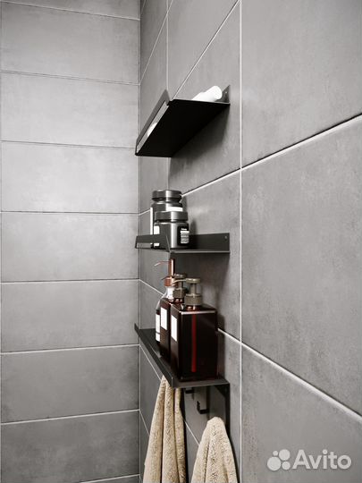 Полка навесная для ванной