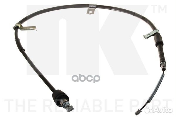 Трос ручного тормоза KIA picanto 04- 1488мм пра