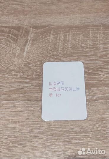 Карты bts Джин винил