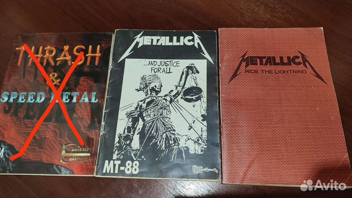 Книги (табулатуры) Metallica