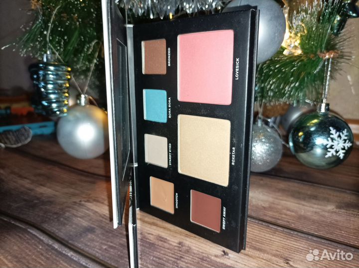 Палетка тени помада