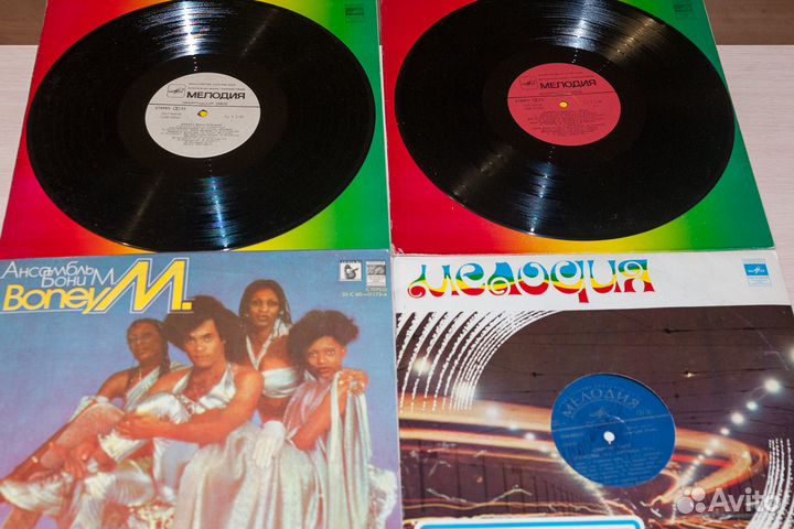 Грампластинки эстрада 60-х - 90-х годов