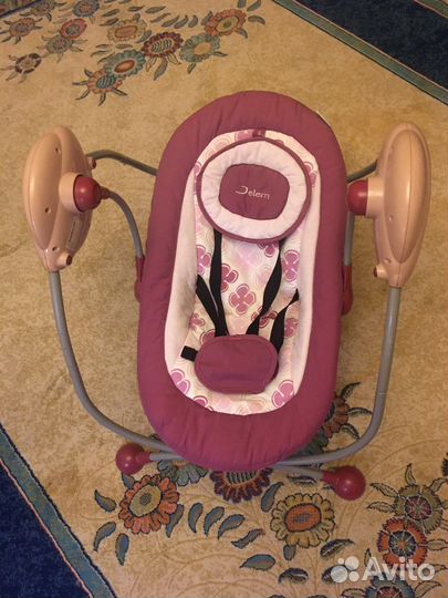 Детские качели шезлонг