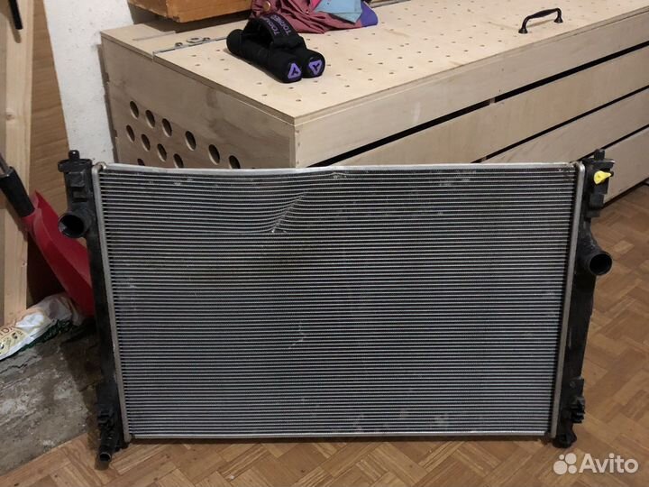 Радиатор на toyota camry в новом кузове бу