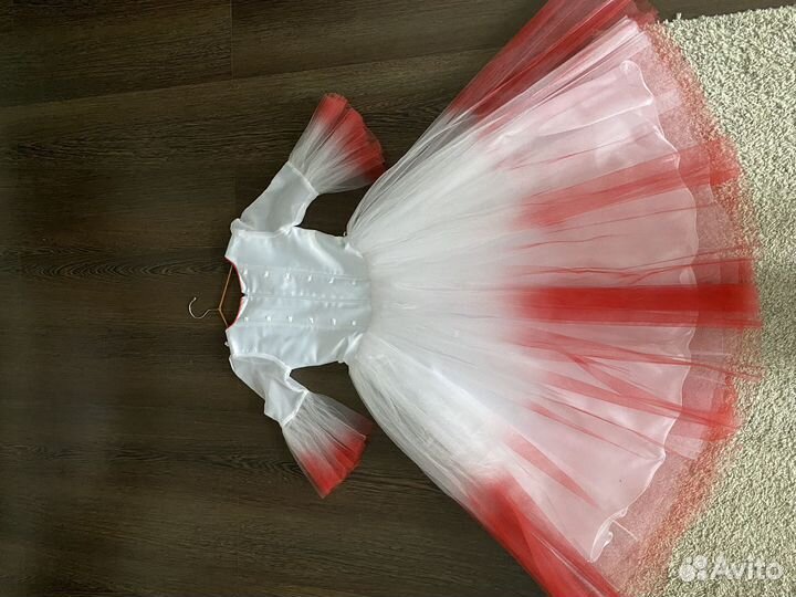 Платье для девочки праздничное, Новогоднее